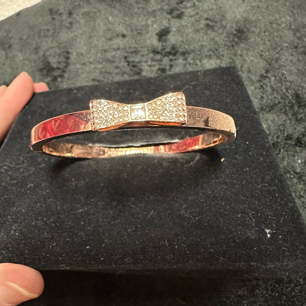 Kate Spade Rose Gold Ready Set Bow